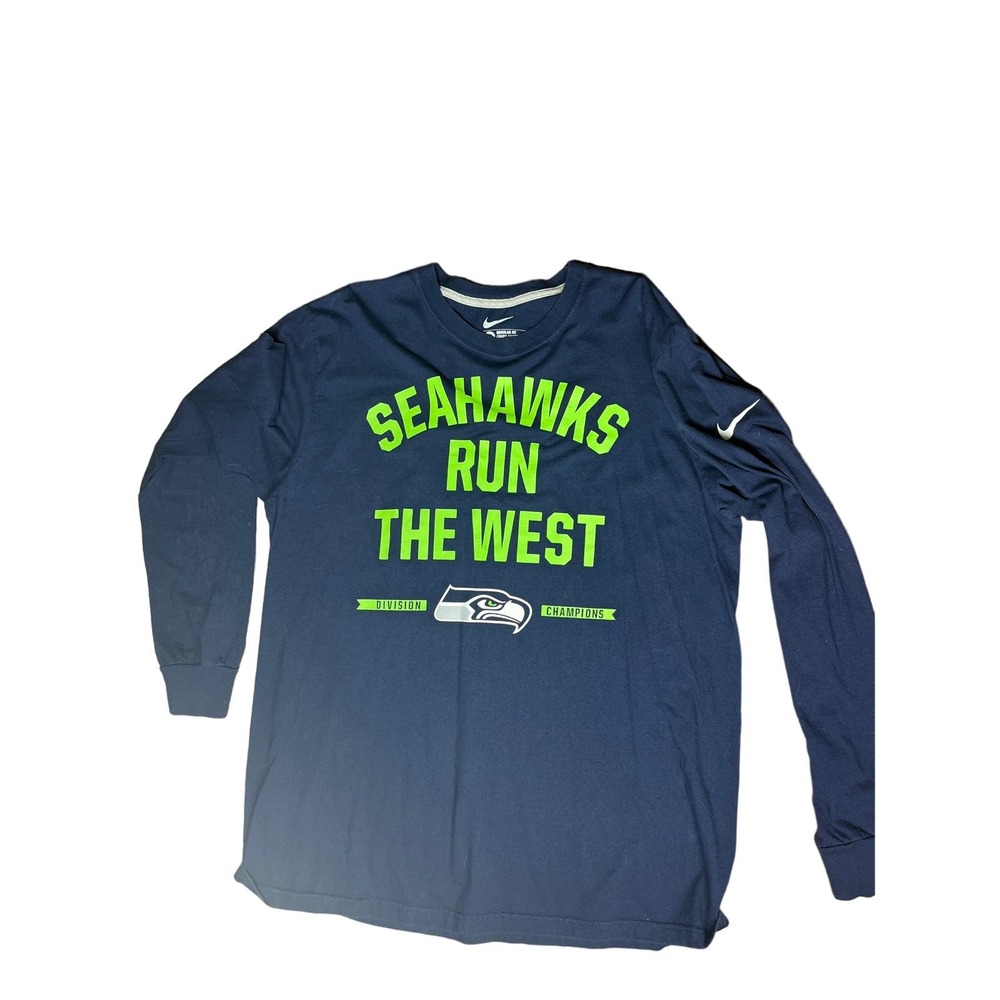 NIKE SEAHAWKS long sleeve xl NFL shirt